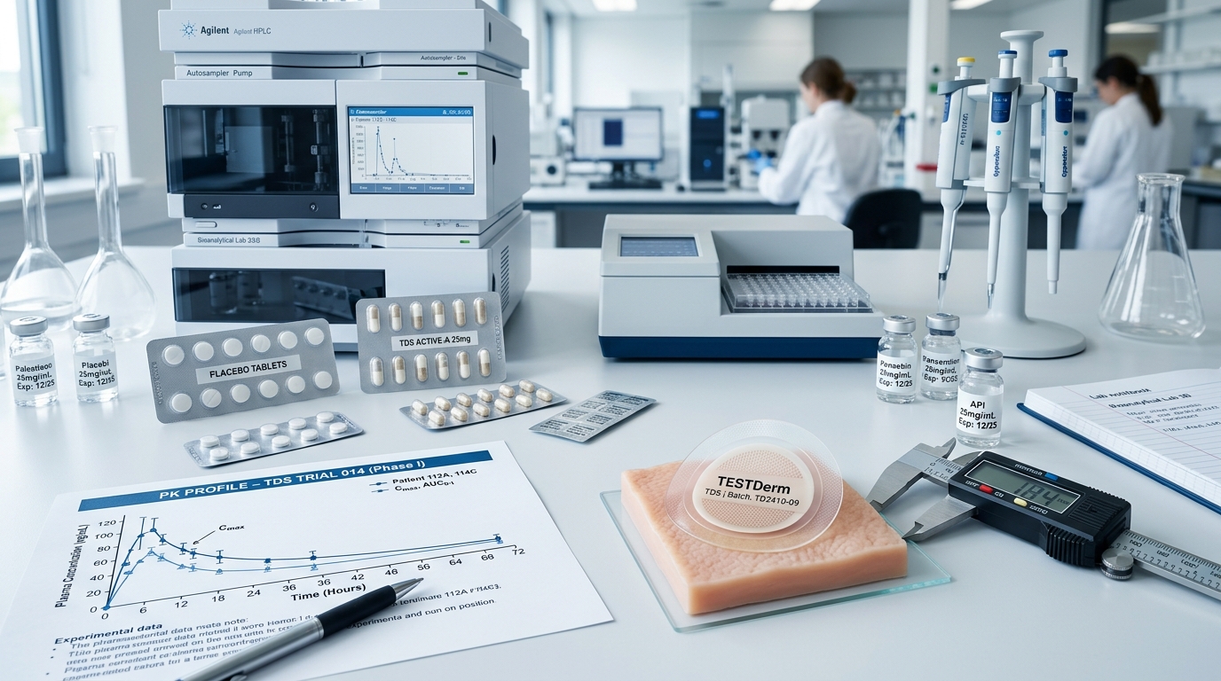 Donepezil Transdermal Patch Bioequivalence Case Study